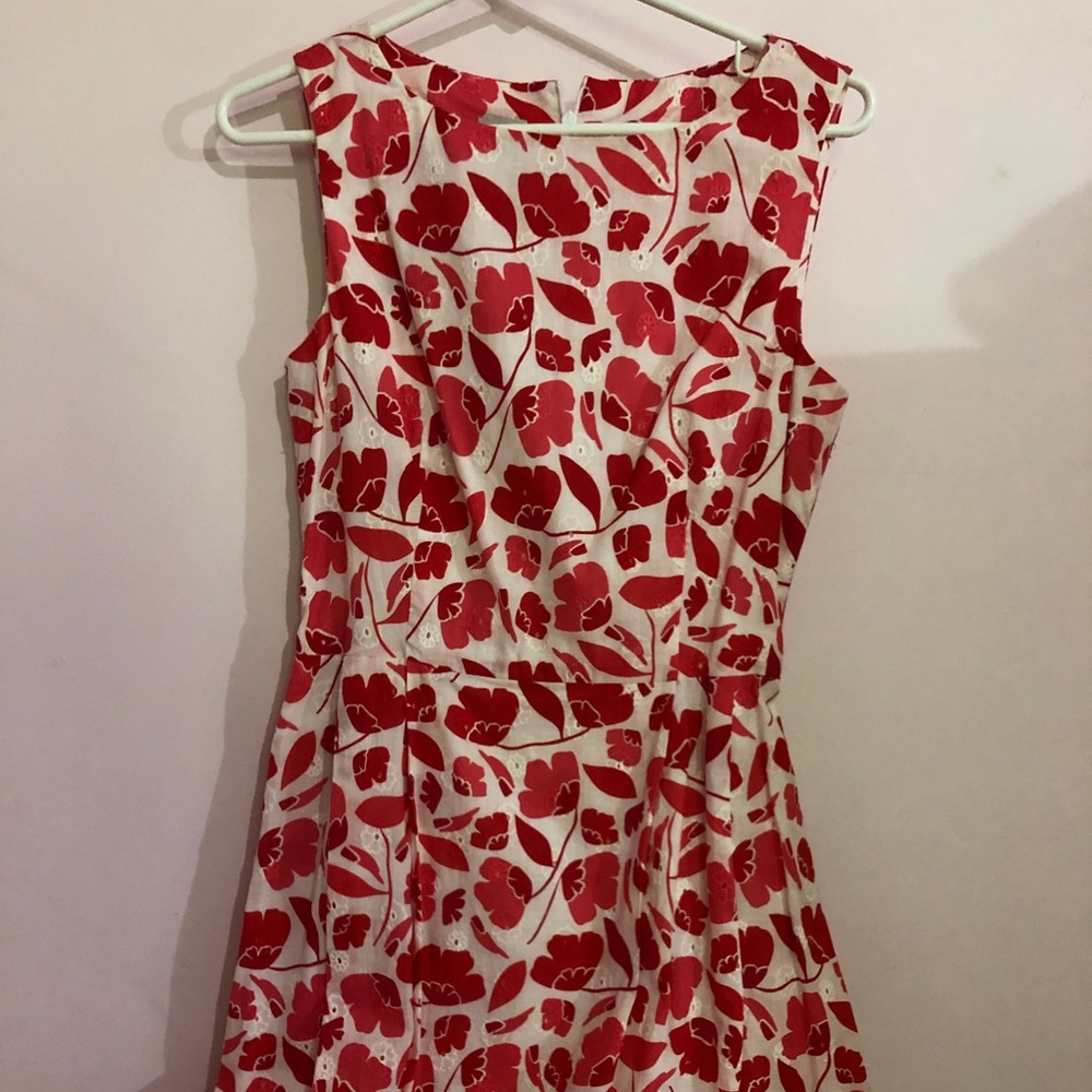 Mini Red Floral Dress (brand new)